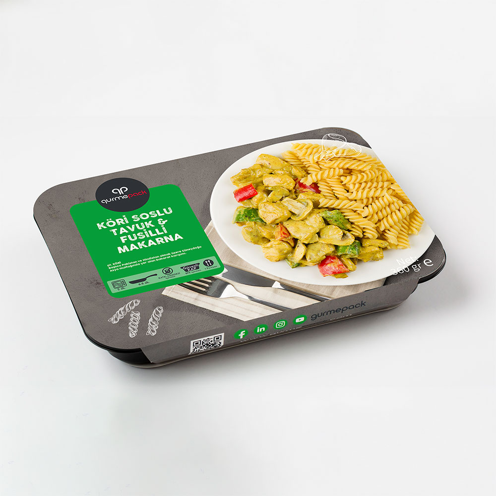 kori-soslu-tavuk-fusilli-makarna-360-gram Köri Soslu Tavuk & Fusilli Makarna 360 Gram - Görsel 1